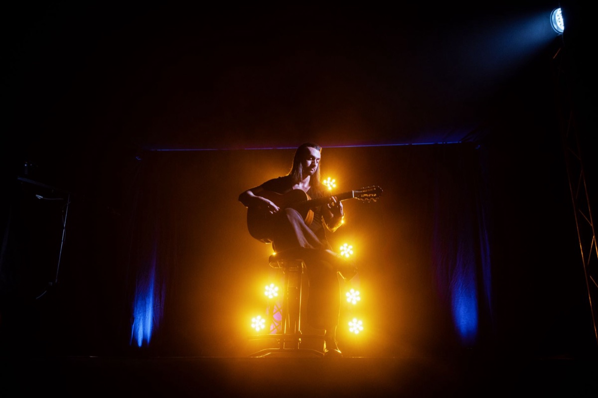 K-artist performing in international music venue