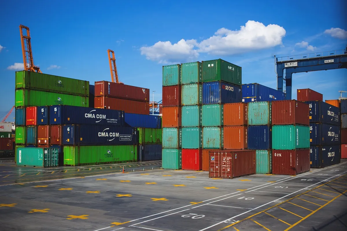 port, pier, cargo containers, crate, export, freight, import, shipping industry, industry, outdoors, shipping containers, storage, warehouse, port, port, port,