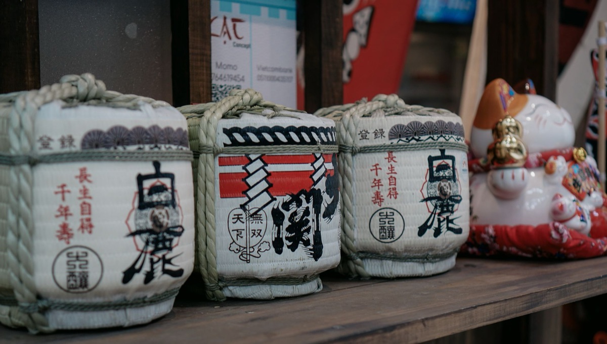 Marchandise et affiches des fans japonais