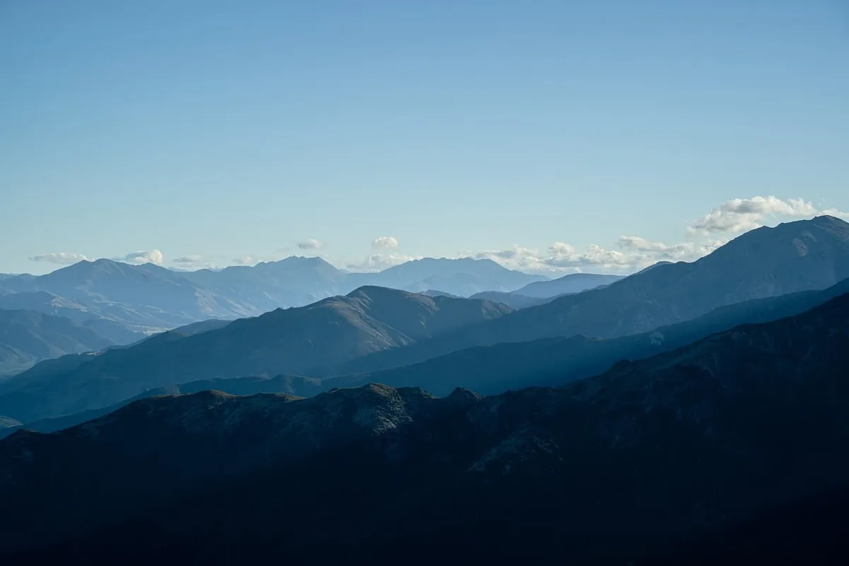 mountain, south island, new zealand, landscape, nature, evening, clouds, sky, outdoors, hiking, trekking, mountainous, scenic, mountain range, natural beauty, t