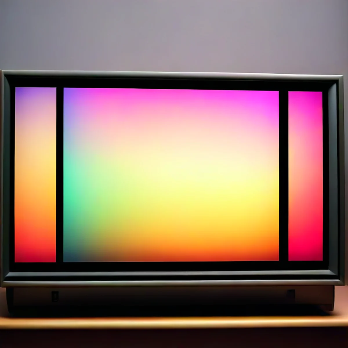 Detalle de una pantalla de televisión mostrando contenido cinematográfico