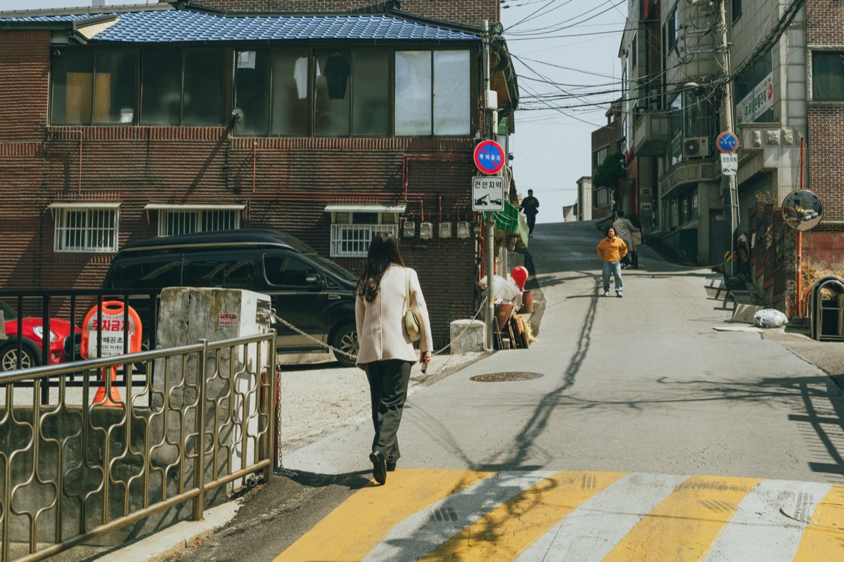 A specific, tangible element suggesting early Korean film production