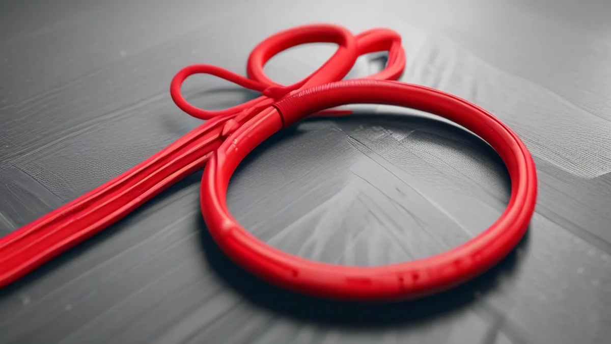 Grip strength band for hand exercise, elastic material, adjustable design, used for muscle building