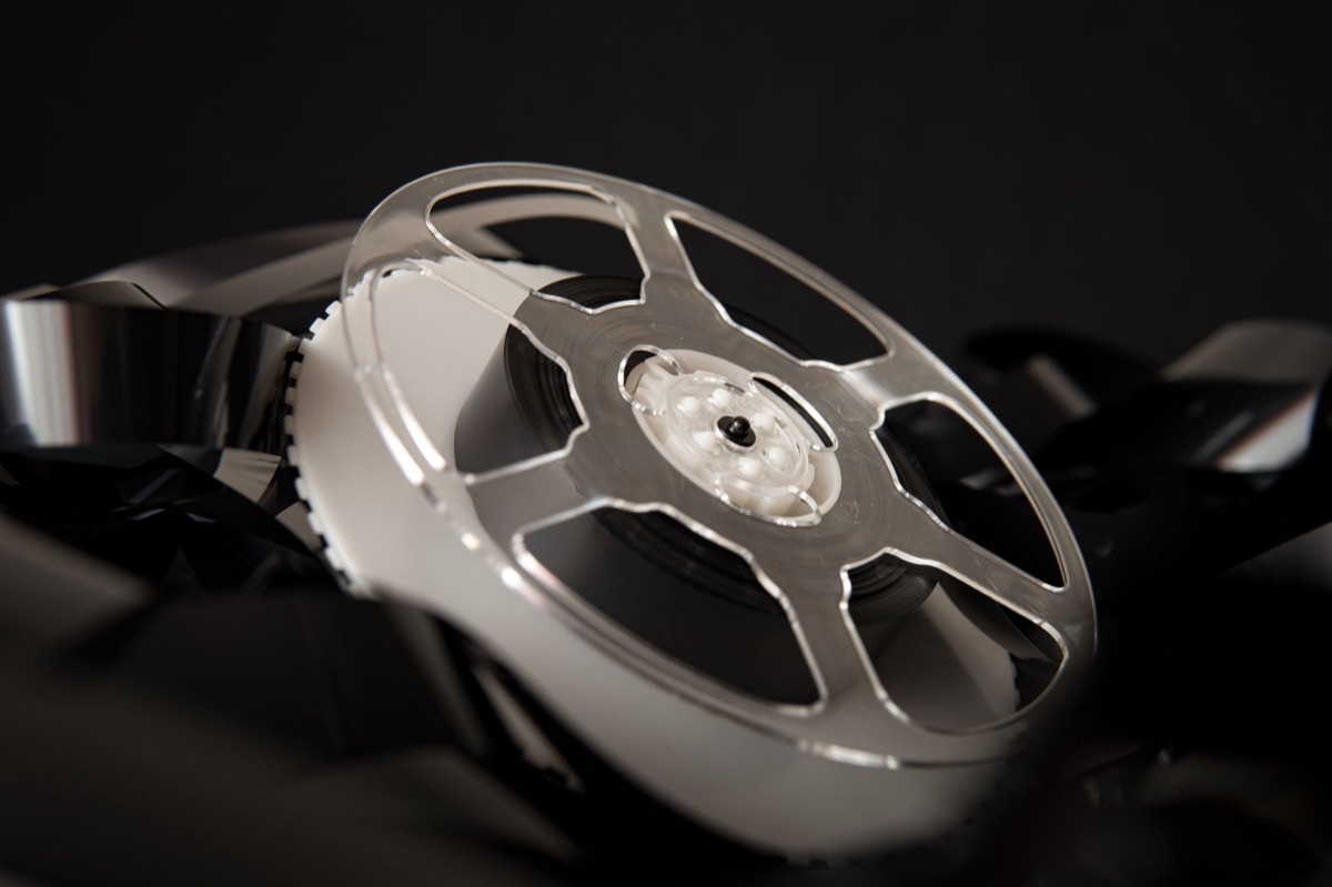 Bobines de film ancien