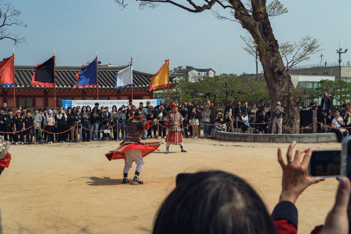 K-culture global image at Asia Embassy, showing the international presence of Korean culture.