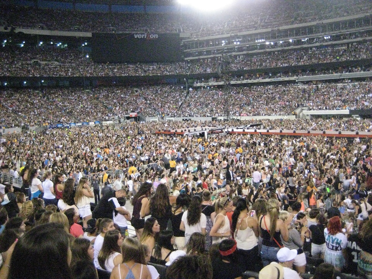 plateia em estádio